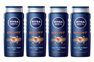 Nivea Men Sport Duş Jeli 4x250 ml