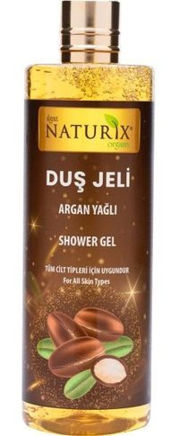 Naturix Fosfatsız Argan Nemlendirici Duş Jeli 400 ml