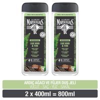 Le Petit Marseillais Refreshing Ardıç Ağacı-Füler Duş Jeli 2x400 ml