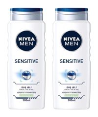 Nivea Men Sensitive Duş Jeli 2x500 ml