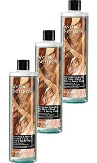 Avon Senses Extreme Limits Greyfurt-Sandal Duş Jeli 3x500 ml