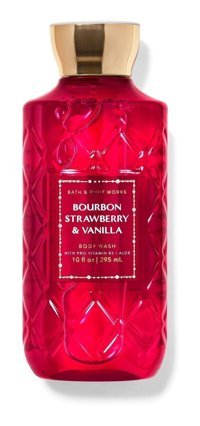 Bath & Body Works Bourbon Çilek-Vanilya Duş Jeli 295 ml
