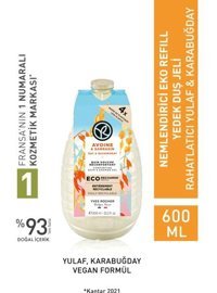 Yves Rocher Rahatlatıcı Yulaf Nemlendirici Duş Jeli 600 ml