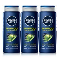 Nivea Men Energy Duş Jeli 3x500 ml