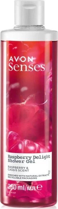 Avon Raspberry Delight Frambuaz-Frenk Üzümü Duş Jeli 250 ml