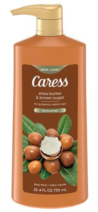 Caress Peeling Esmer Şeker-Karita Yağı Duş Jeli 750 ml