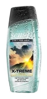 Avon Senses 2 In1 Formen x Treme Intense Greyfurt-Sedir Ağacı Duş Jeli 250 ml