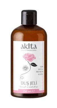 Akita Doğal Gül Duş Jeli 250 ml
