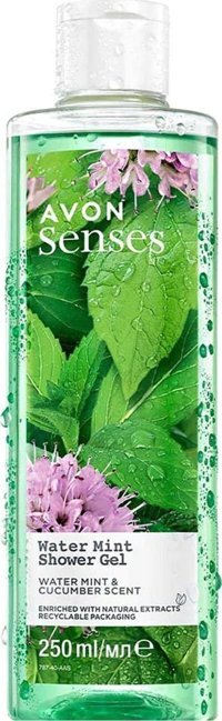Avon Senses Water Mint Nane-Salatalık Duş Jeli 250 ml