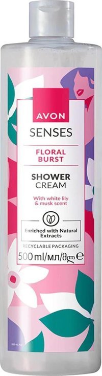 Avon Senses Floral Burst Greyfurt-Sandal Duş Jeli 500 ml