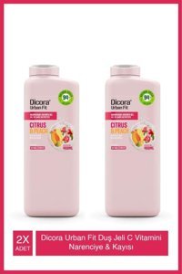 Dicora Urban Fit C Vitamini Kayısı-Narenciye Duş Jeli 2x400 ml