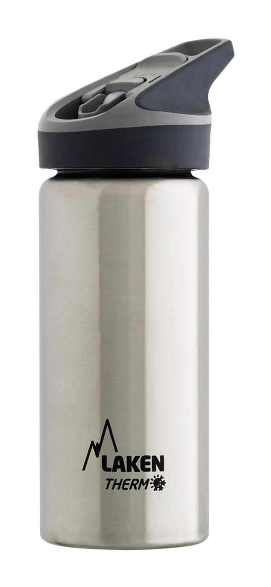 Laken Therm 18/8 Jannu Gri Paslanmaz Çelik Spor Yetişkin Matara 500 ml
