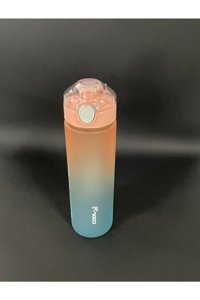 Gıpta Cool-J Spring Turuncu-Mavi Tritan Spor Yetişkin Matara 630 ml