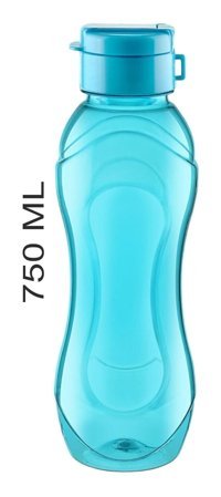 Calke Turkuaz Plastik Spor Yetişkin Matara 750 ml