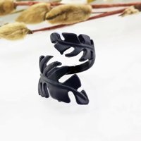BijuStore Ayarlanabilir Tekli Metal Yüzük