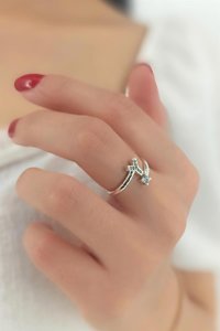 Çlk Accessories Ayarlanabilir Tekli Pirinç Yüzük