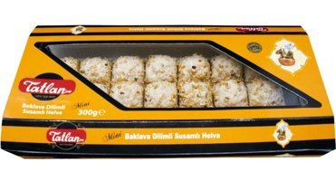 Tatlan Dilimli Susamlı Tahinli Helva 300 gr