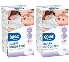 Wee Baby Klasik 2x40'lı Göğüs Pedi