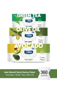 Deep Fresh Zeytinyağlı 360 Yaprak 3'lü