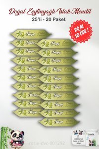 Sleepy Zeytinyağlı 500 Yaprak 20'li