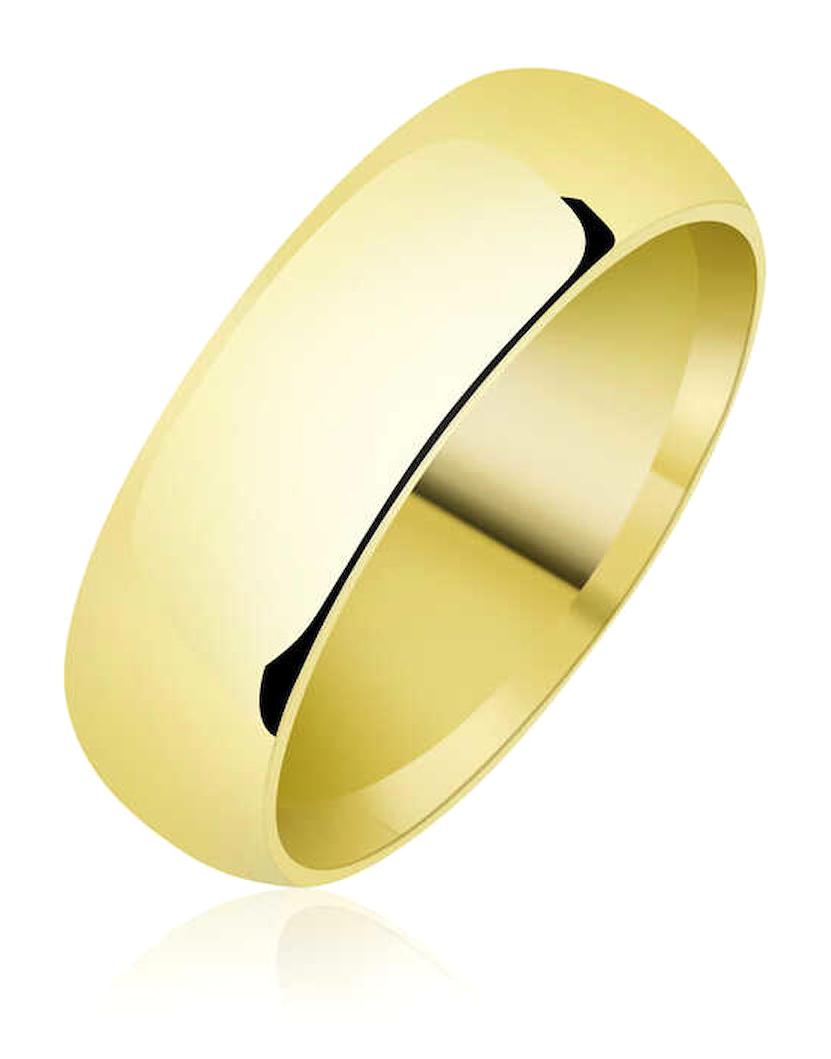 Harem Altın Beyaz 6 Mm 925 Ayar Sarı Gümüş Düz Kadın Alyans