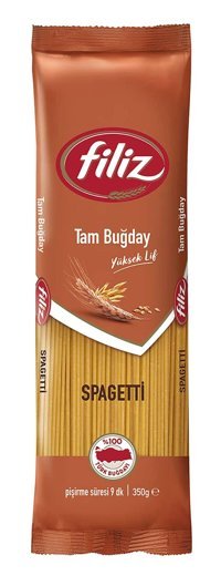Filiz Tam Buğday Spagetti Makarna 350 gr