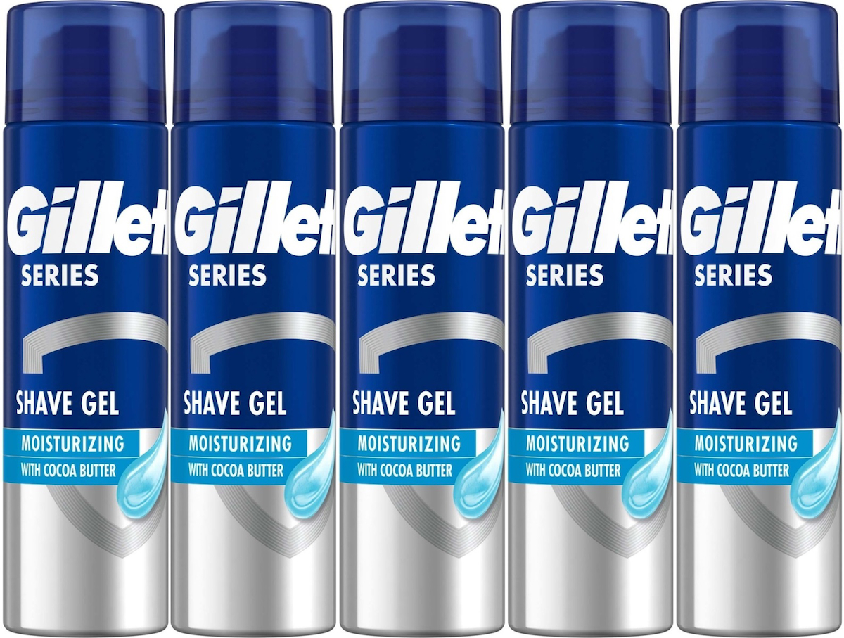 Gillette Series Hassas Ciltler İçin Tıraş Köpüğü 5x200 ml