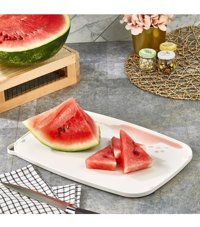 Mugiss Plastik Orta Beyaz Tekli Kesme Tahtası