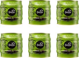 Şems Az Tuzlu Sele Siyah Zeytin Teneke 6x300 gr