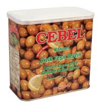 Cebel Çizik Yeşil Zeytin Teneke 400 gr