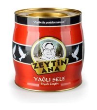 Zeytin Ana Sele Salamura Siyah Zeytin Teneke 2 kg