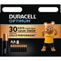 Duracell LR6 1.5 V Alkalin AA Pil 8'li