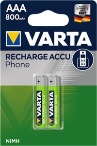 Varta 800 mAh Ni-Mh AAA Şarjlı Pil 2'li