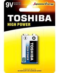 Toshiba 6LR61 9 V Alkalin Pil