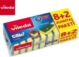 Vileda Glitzi 10'lu Bulaşık Süngeri