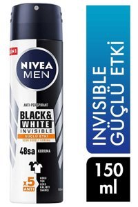 Nivea Invisible Güçlü Etki Ter Önleyici Antiperspirant Sprey Erkek Deodorant 150 ml