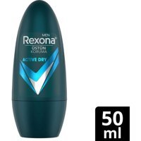 Rexona Üstün Koruma Pudralı Ter Önleyici Roll-On Erkek Deodorant 50 ml