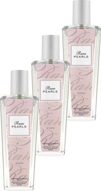 Avon Rare Pearls Pudrasız Sprey Kadın Deodorant 3x75 ml