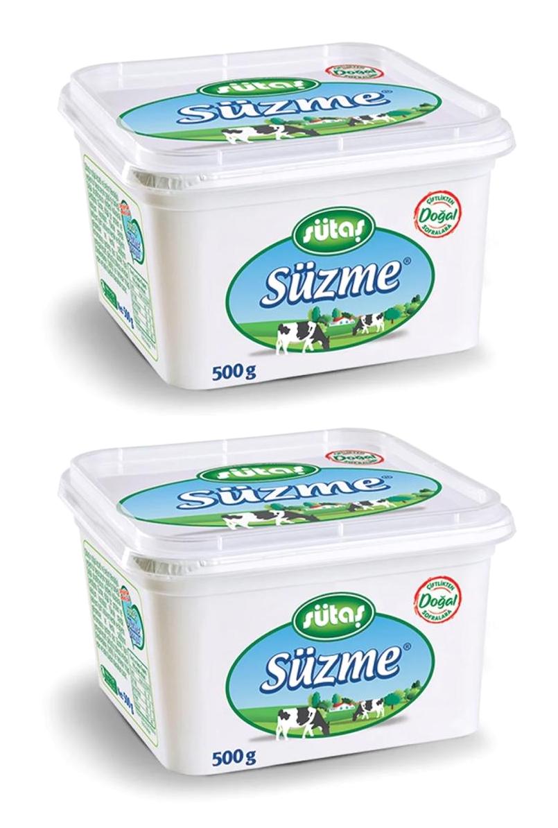 Sütaş Süzme İnek Peynir 2x500 gr