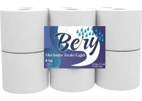 Bery 2 Katlı 12'li Jumbo Tuvalet Kağıdı