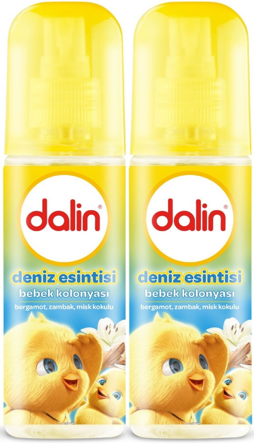 Dalin Deniz Esintisi Sprey Bebek Kolonyası 2x150 ml
