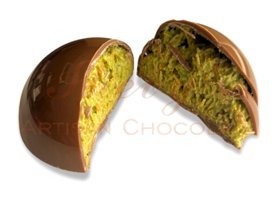 Sheby's Antep Fıstığı Kadayıf Dolgulu Sütlü Dubai Çikolatası 40 gr 2'li