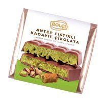 Bolçi Antep Fıstığı Kadayıf Dolgulu Sütlü Dubai Çikolatası 100 gr