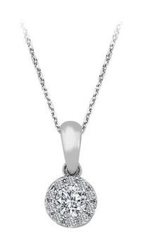 Sirius Pırlanta 0.20 Karat Oval Kesim 14 Ayar Altın Tektaş Pırlanta Kolye 42 Cm