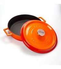 Lava Emaye 28 cm Basık Tencere