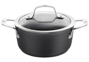Ballarini Alba 750024850 Cam Kapaklı Granit Derin Tencere