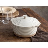 English Home Dots Stoneware Seramik 29 cm Derin Tencere