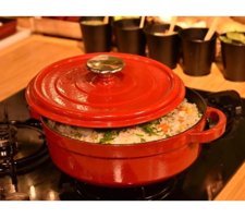 Bambum Taşev TT1811 Caste Döküm 24 cm Basık Tencere