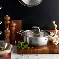 Karaca PowerSteel Pro Tottori Cam Kapaklı Çelik 26 cm Karnıyarık Tencere