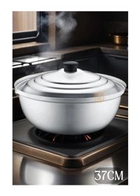 Kornea Store 719495 Alüminyum 37 cm Derin Tencere